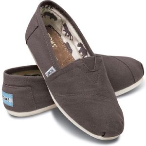 TOMS Women’s Classic in Ash Canvas